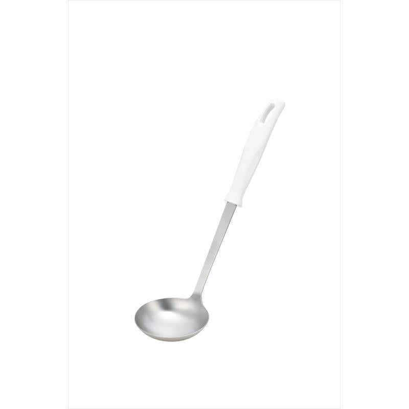 KAI KHS Ladle, Small, White, KHS Ladle, Small, White 290 x 80 x 57 mm, 80 g, Made in Japan, 29 x 8 x 5.7 cm and 80 g, white
