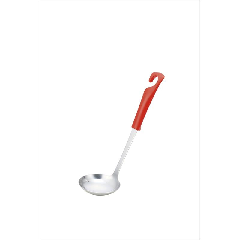KAI KHS Mini Ladle, Red, KHS Mini Ladle, Red 250 x 74 x 64 mm, 65 g, Made in Japan, 25 x 7.4 x 6.4 cm and 65 g, red