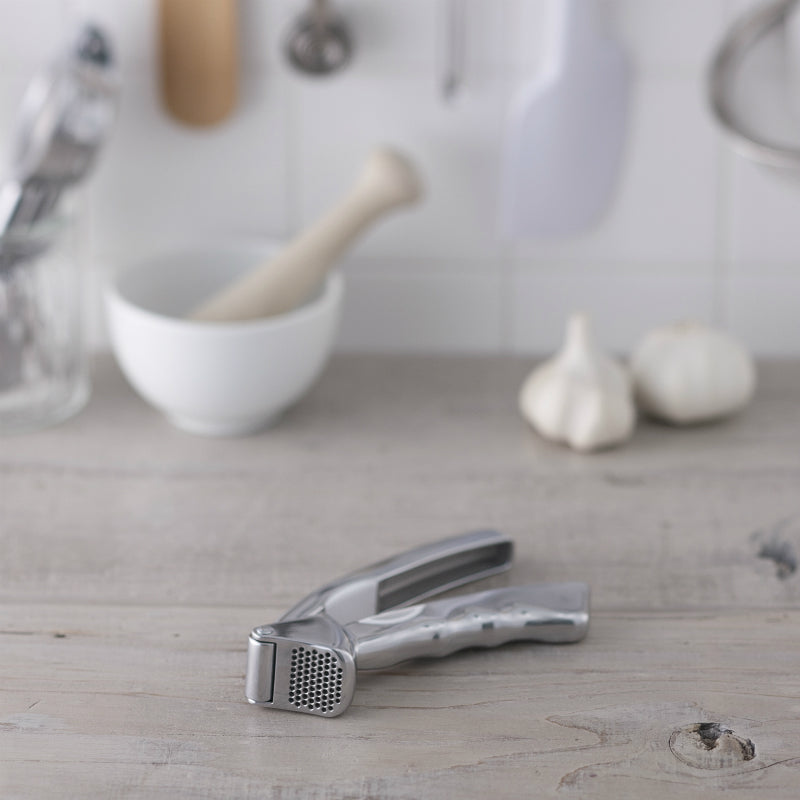 KAI SELECT100 Garlic Press, SELECT100 Garlic Press 159 x 48 x 31.5 mm, 130 g, Made in China, 15.9 x 4.8 x 3.15 cm and 130 g, Standard