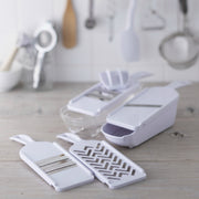 Select100 Food Preparation Set, 278 x 93 x 19 mm, about 738 g, Slices, Shreds, Finely Shreds and Grates, Stainless Steel Blades