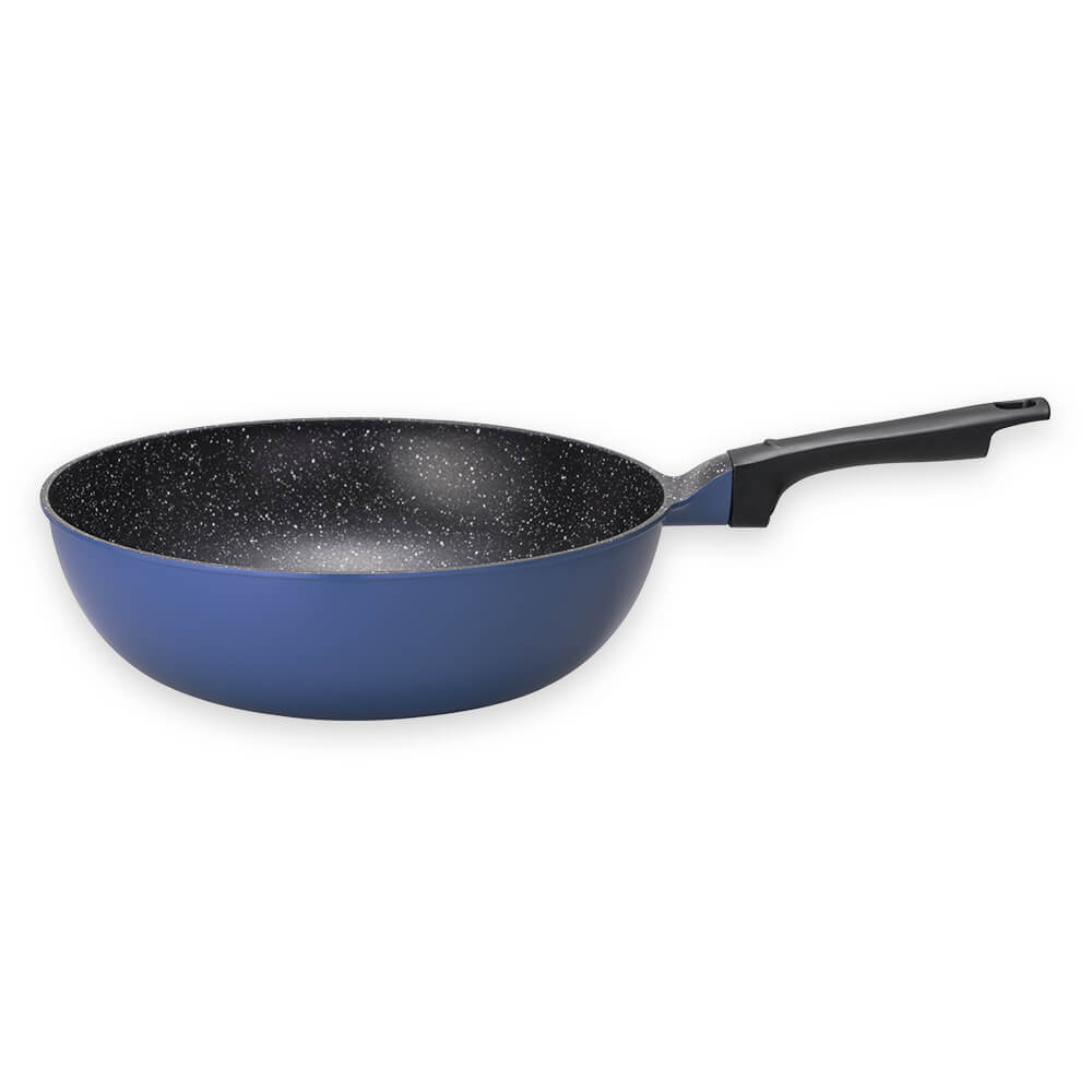 KAI Rakukaru Stir-Fry Pan 28cm, Rakukaru Stir-Fry Pan 28cm 460 x 285 x 127 mm, 525 g, Made in China, 46 x 28.5 x 12.7 cm and 525 g, Standard
