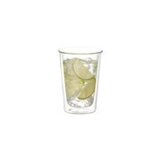 KINTO CAST Clear Heat-Resistant Glass Double-Wall Glass 85x85 290 mL, CAST Clear Heat-Resistant Glass Double-Wall Glass 85x85 290 mL In Clear Holding 290 mL, Microwave and dishwasher safe, Made in China, 8.5 x 8.5 x 12 cm and 170 g, Clear