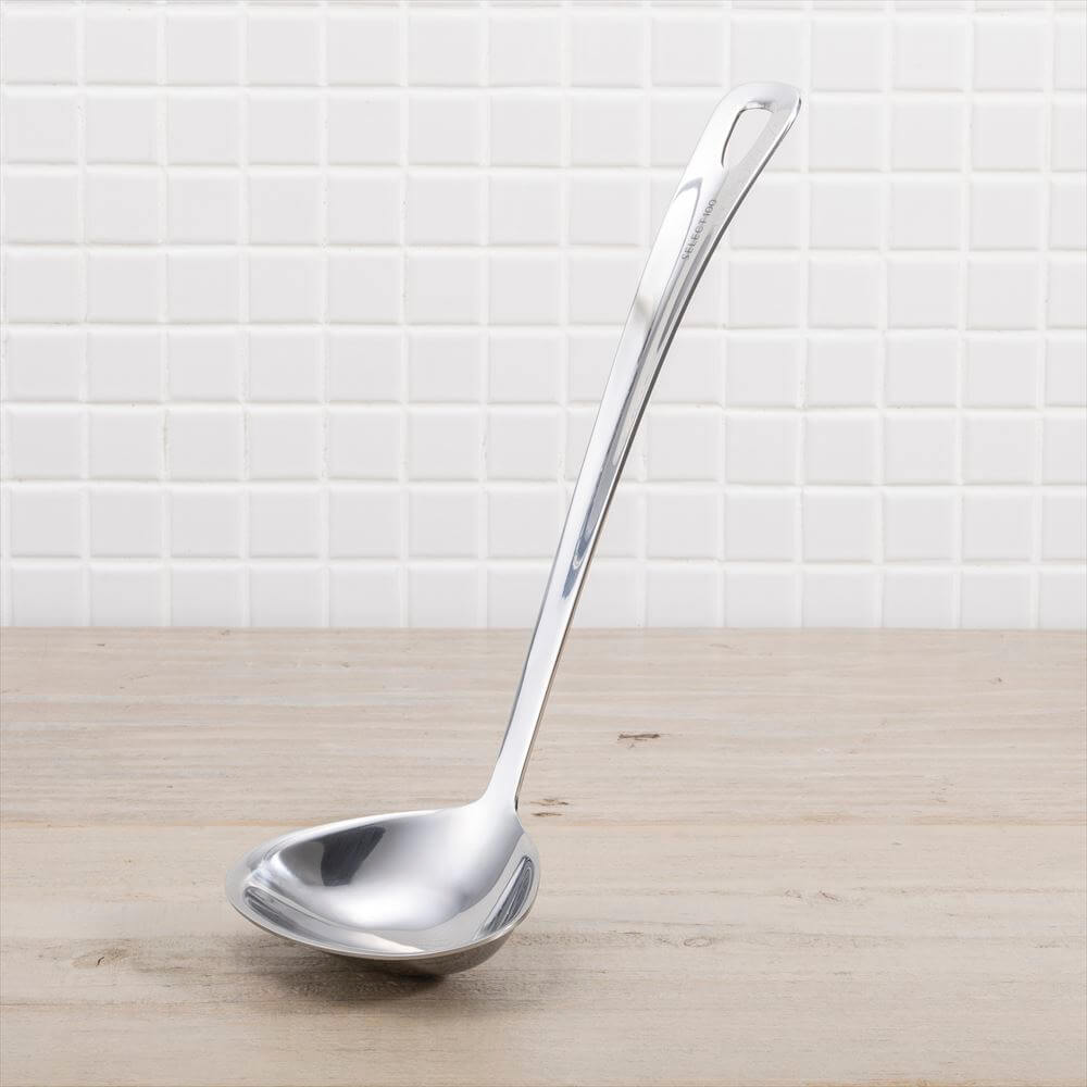 KAI SELECT100 Ladle 25cm, SELECT100 Ladle 25cm 255 x 86 x 41 mm, 112 g, Made in China, 25.5 x 8.6 x 4.1 cm and 112 g, Standard