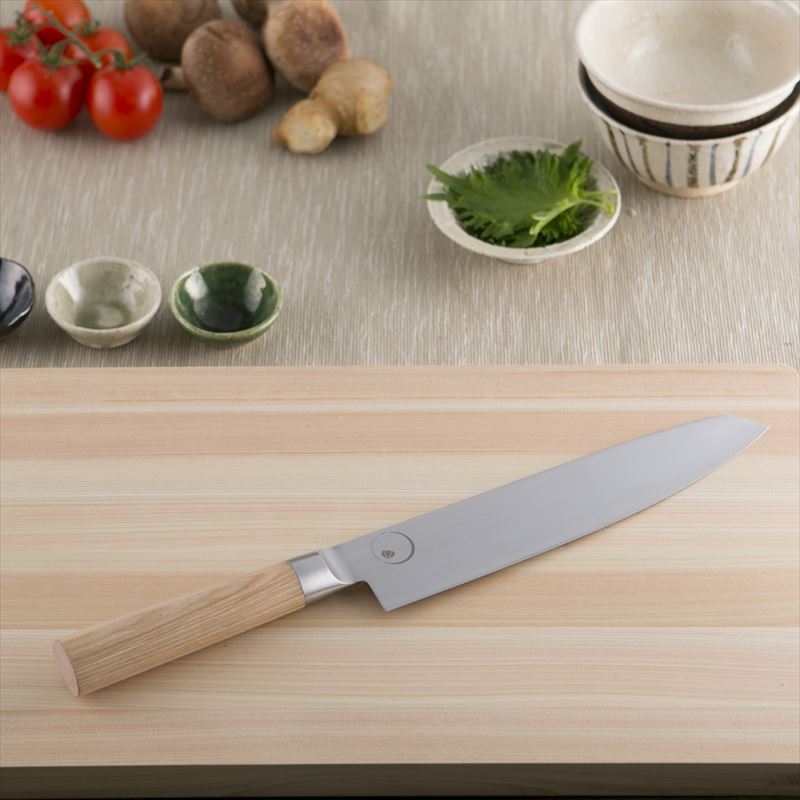 KAI Hashimoto Mikizo Double-Bevel Nakiri Knife 5.5 sun, Hashimoto Mikizo Double-Bevel Nakiri Knife 5.5 sun 304 x 52 x 23 mm, 212 g, Made in Japan, 30.4 x 5.2 x 2.3 cm and 212 g, Standard
