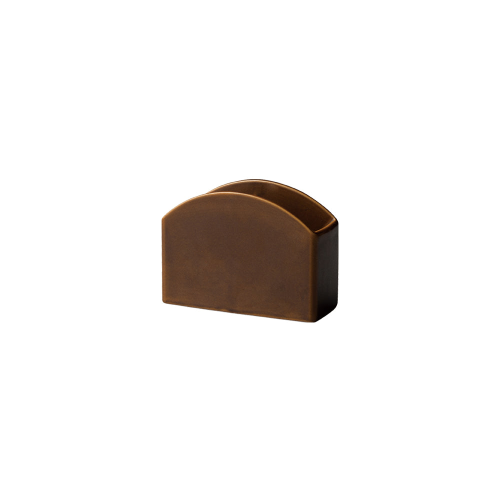 KINTO SCS Porcelain Paper Filter Stand 125 mm, SCS Porcelain Paper Filter Stand 125 mm in White or Brown, Dishwasher safe, Made in Japan, 12.5 x 5.5 x 9 cm and 120 g, White or Brown