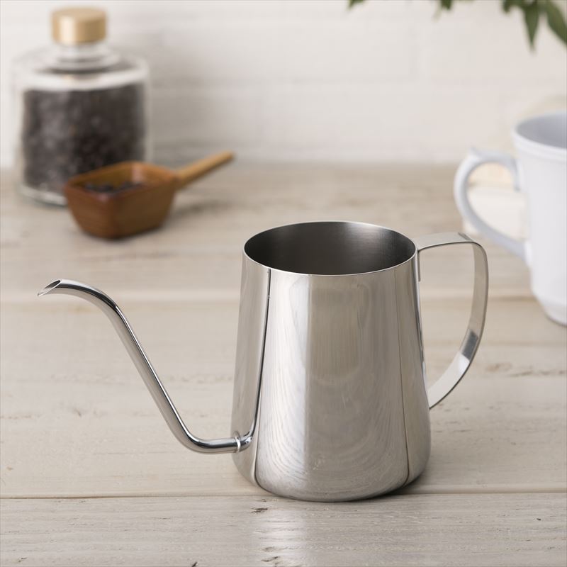 KAI KHS Coffee Drip Pot 390ml, KHS Coffee Drip Pot 390ml 91 x 187 x 78 mm, 144 g, Made in Japan, 9.1 x 18.7 x 7.8 cm and 144 g, Standard