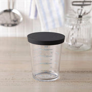 KAI SELECT100 Measuring Cup with Lid 200ml, SELECT100 Measuring Cup with Lid 200ml 94 x 83 x 83 mm, 87 g, Made in China, 9.4 x 8.3 x 8.3 cm and 87 g, Standard