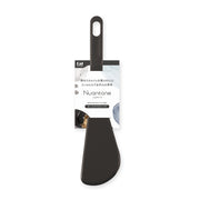 KAI Nuance Tone All-Nylon Spatula, Charcoal Black, Nuance Tone All-Nylon Spatula, Charcoal Black 297 x 68 x 23 mm, 54 g, Made in Japan, 29.7 x 6.8 x 2.3 cm and 54 g, Charcoal Black