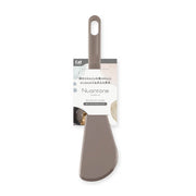 KAI Nuance Tone All-Nylon Spatula, Beige Gray, Nuance Tone All-Nylon Spatula, Beige Gray 297 x 68 x 23 mm, 54 g, Made in Japan, 29.7 x 6.8 x 2.3 cm and 54 g, Beige Gray
