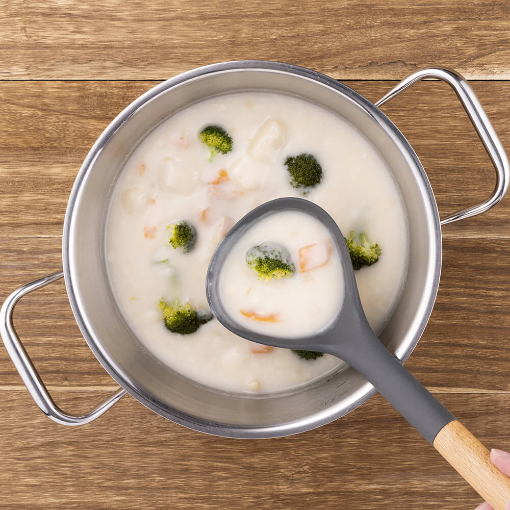 KAI Kiricon Ladle, Kiricon Ladle 308 x 87 x 66 mm, 102 g, Made in China, 30.8 x 8.7 x 6.6 cm and 102 g, Standard