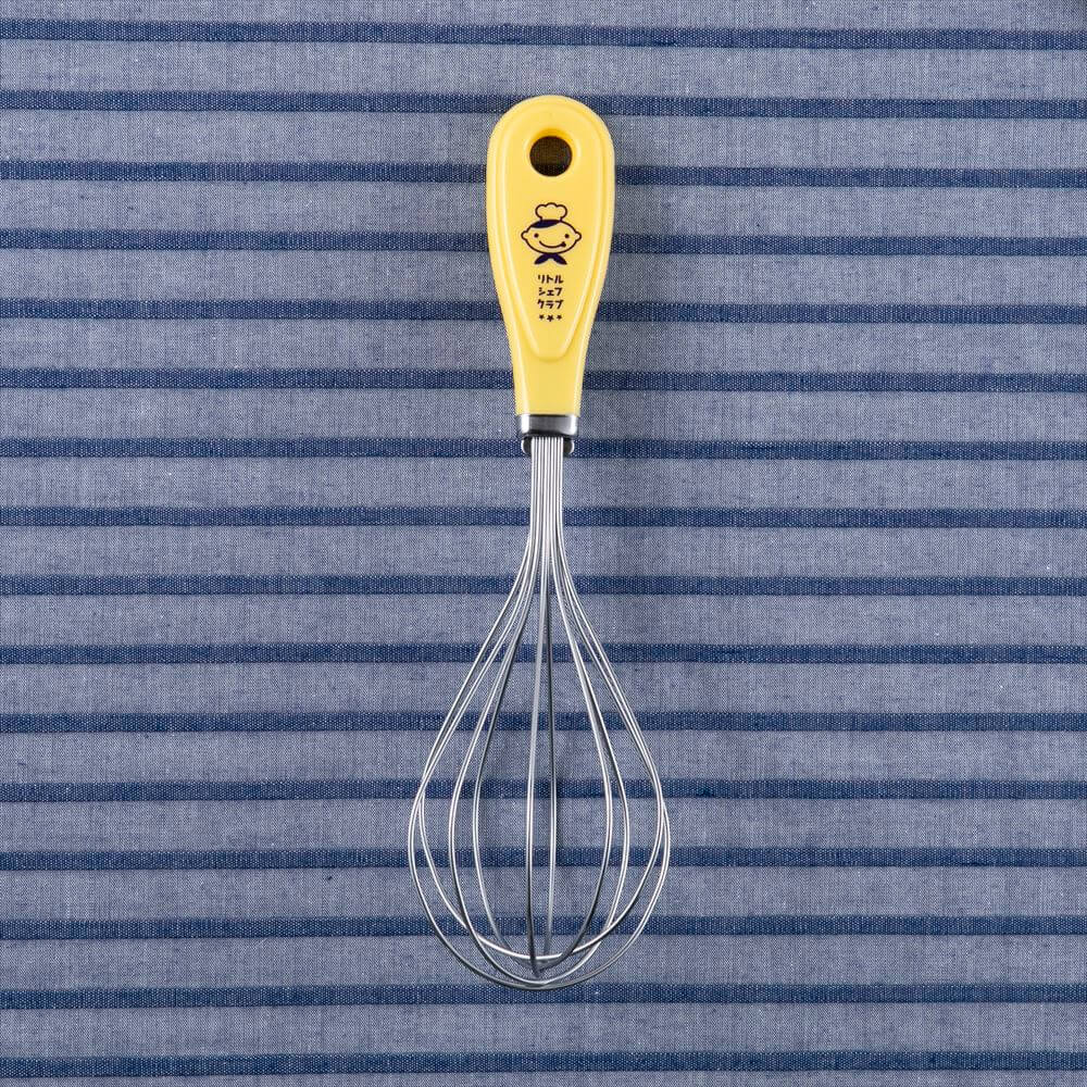 KAI Little Chef Club Whisk, Little Chef Club Whisk 205 x 58 x 58 mm, 37 g, Made in Japan, 20.5 x 5.8 x 5.8 cm and 37 g, Standard