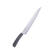 KAI Plastic Handle Serrated Knife 220mm, Plastic Handle Serrated Knife 220mm 340 x 40 x 17 mm, 95 g, Made in Japan, 34 x 4 x 1.7 cm and 95 g, Standard