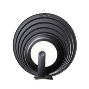 KAI Frying Pan Cover, Sloped Type with Stand, 18/20/22/24cm, Frying Pan Cover, Sloped Type with Stand, 18/20/22/24cm 90 x 250 x 250 mm, 300 g, Made in China, 9 x 25 x 25 cm and 300 g, Standard