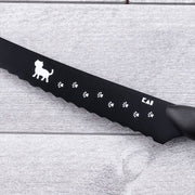 KAI Nyammy Cat Bread Knife, Nyammy Cat Bread Knife 333 x 35 x 23 mm, 83 g, Made in China, 33.3 x 3.5 x 2.3 cm and 83 g, Standard