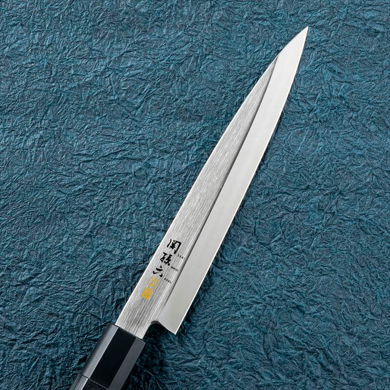 KAI Seki Magoroku Kinju ST Japanese-style knife sashimi knife 180mm, Seki Magoroku Kinju ST Japanese-style knife sashimi knife 180mm, 33 x 315 x 20 mm Overall, About 124 g, Made in Japan, 3.3 x 31.5 x 2 cm and 124 g, Standard