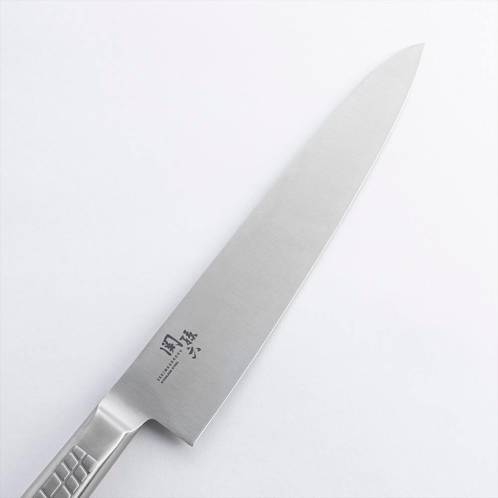 KAI Seki Magoroku all-stainless gyuto chef's knife 270mm, Seki Magoroku all-stainless gyuto chef's knife 270mm, 407 x 33 x 22 mm Overall, About 260 g, Made in Japan, 40.7 x 3.3 x 2.2 cm and 260 g, Standard