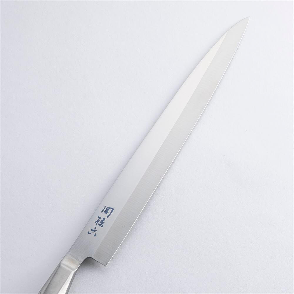 KAI Seki Magoroku all-stainless sashimi knife 270mm, Seki Magoroku all-stainless sashimi knife 270mm, 410 x 34 x 22 mm Overall, About 190 g, Made in Japan, 41 x 3.4 x 2.2 cm and 190 g, Standard