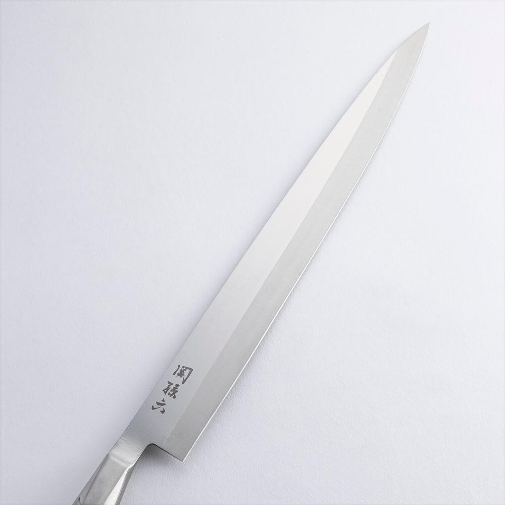 KAI Seki Magoroku all-stainless sashimi knife 300mm, Seki Magoroku all-stainless sashimi knife 300mm, 440 x 37 x 22 mm Overall, About 200 g, Made in Japan, 44 x 3.7 x 2.2 cm and 200 g, Standard