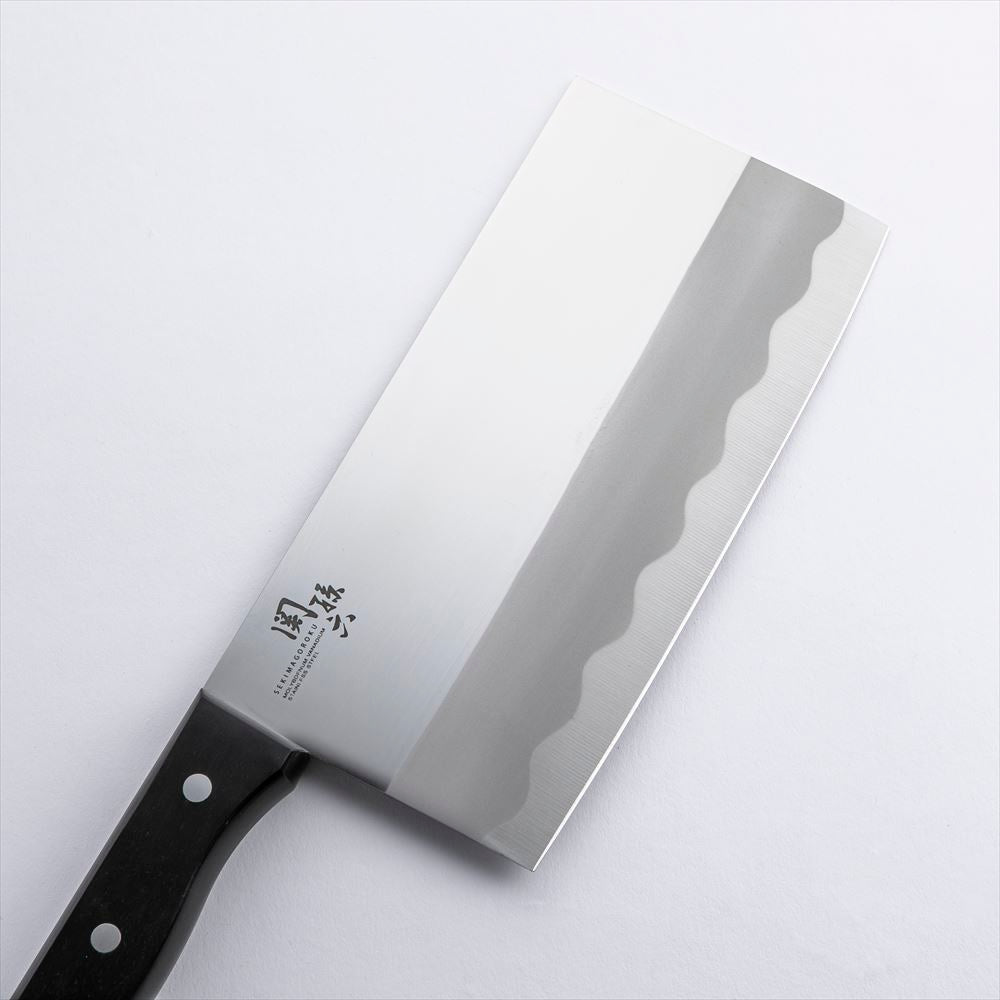 KAI Seki Magoroku Chinese cleaver 200mm, Seki Magoroku Chinese cleaver 200mm, 323 x 98 x 19 mm Overall, About 496 g, Made in Japan, 32.3 x 9.8 x 1.9 cm and 496 g, Standard
