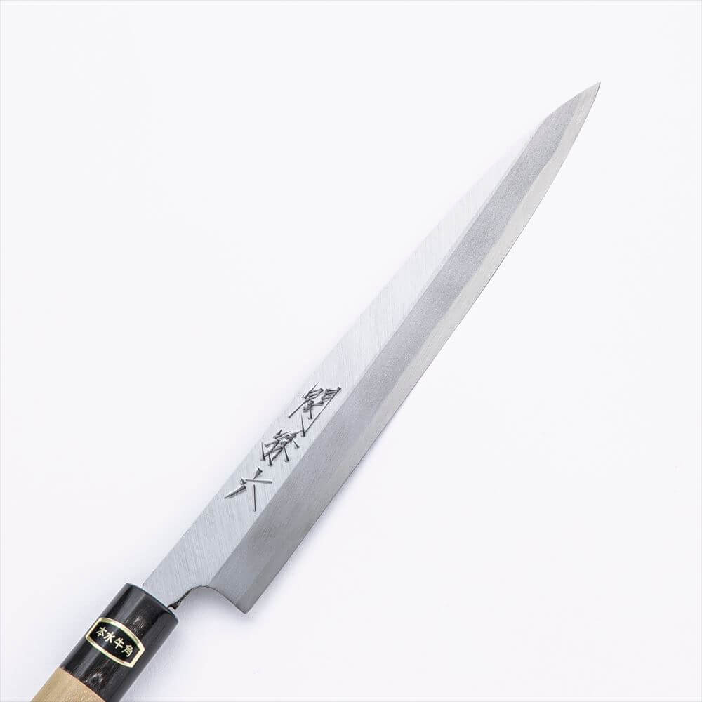 KAI Seki-Magoroku White-No.2 Yanagiba 210-mm — Buffalo-Horn Magnolia-Handle