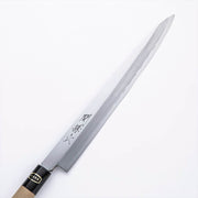 KAI Seki Magoroku White No. 2 carbon steel yanagiba sashimi knife 270mm, Seki Magoroku White No. 2 carbon steel yanagiba sashimi knife 270mm 440 x 40 x 15 mm, 288 g, Made in Japan, 44 x 4 x 1.5 cm and 288 g, Standard