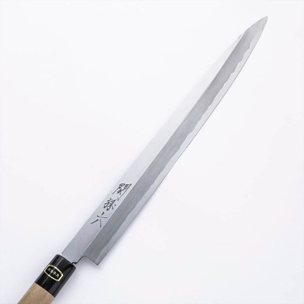 KAI Seki Magoroku White No. 2 carbon steel yanagiba sashimi knife 300mm, Seki Magoroku White No. 2 carbon steel yanagiba sashimi knife 300mm 460 x 40 x 20 mm, 319 g, Made in Japan, 46 x 4 x 2 cm and 319 g, Standard