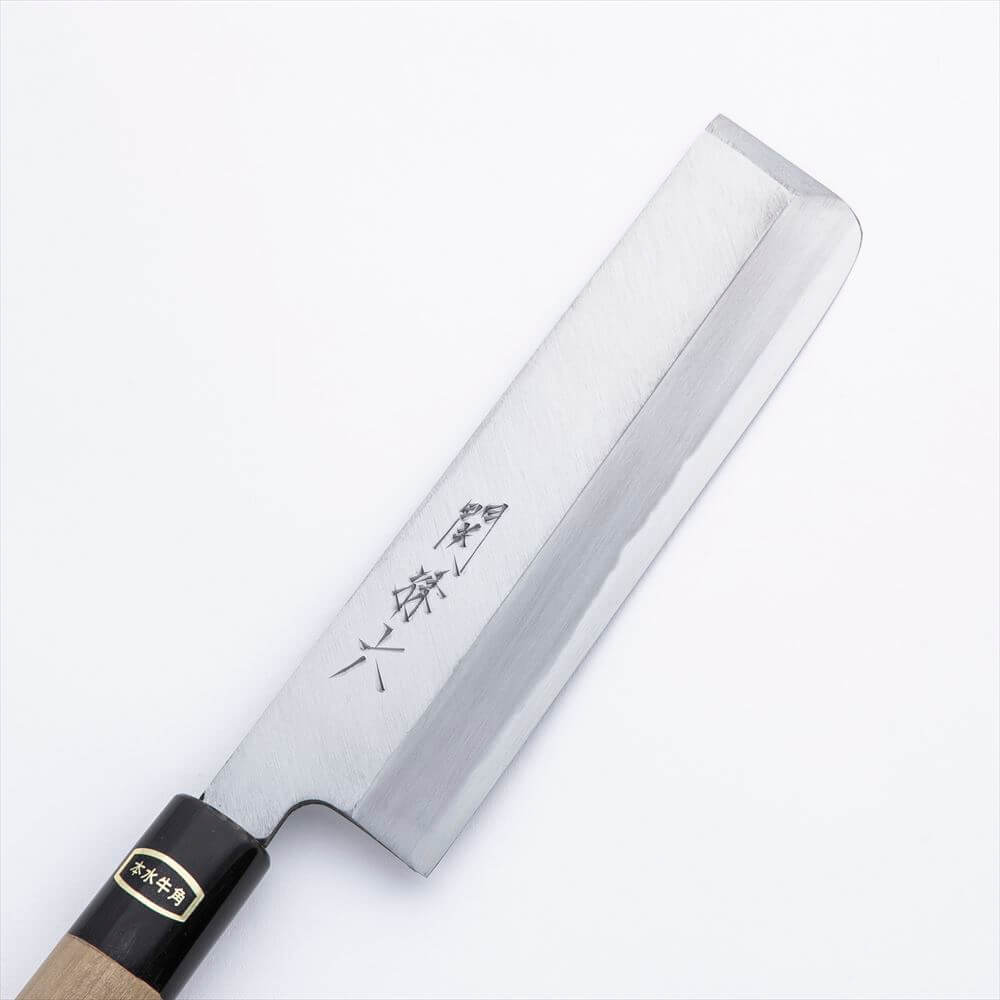 KAI Seki Magoroku White No. 2 carbon steel usuba vegetable knife 180mm, Seki Magoroku White No. 2 carbon steel usuba vegetable knife 180mm 328 x 55 x 15 mm, 269 g, Made in Japan, 32.8 x 5.5 x 1.5 cm and 269 g, Standard