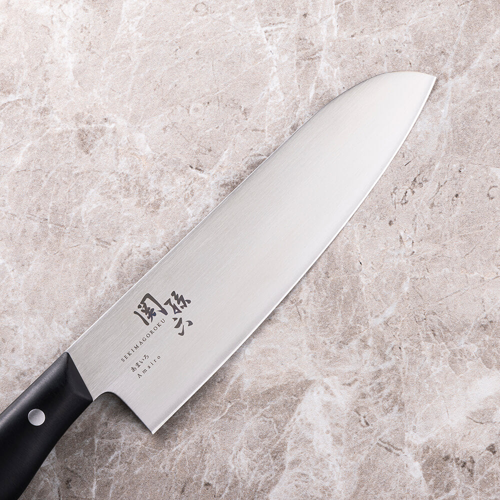 KAI Seki Magoroku Amairo santoku knife 165mm, Seki Magoroku Amairo santoku knife 165mm, 295 x 42 x 17 mm Overall, About 136 g, Made in Japan, 29.5 x 4.2 x 1.7 cm and 136 g, Standard
