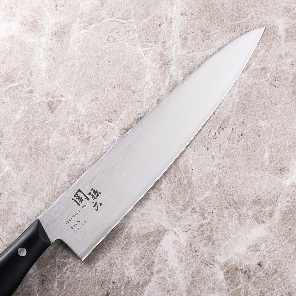 KAI Seki Magoroku Amairo gyuto chef's knife 210mm, Seki Magoroku Amairo gyuto chef's knife 210mm, 337 x 42 x 17 mm Overall, About 146 g, Made in Japan, 33.7 x 4.2 x 1.7 cm and 146 g, Standard