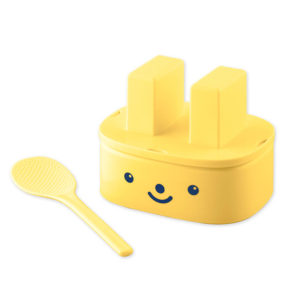 KAI Little Chef Club Pop-Out Rice Ball Mold, Little Chef Club Pop-Out Rice Ball Mold 100 x 124 x 82 mm, 117 g, Made in Japan, 10 x 12.4 x 8.2 cm and 117 g, Standard