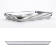 KAI Stainless Steel Tray Medium 5-Piece Set (215x150mm), Stainless Steel Tray Medium 5-Piece Set (215x150mm) 215 x 150 x 35 mm, 528 g, Made in Japan, 21.5 x 15 x 3.5 cm and 528 g, Standard