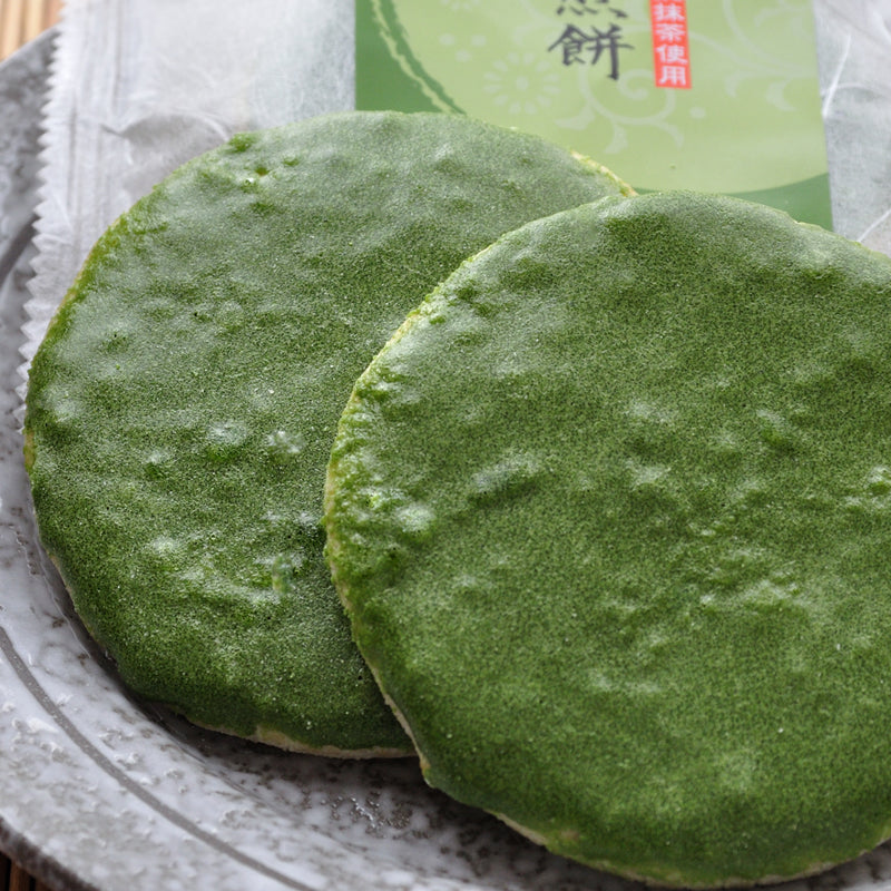 Chayudo Uji Matcha Cha Senbei — 10 Crackers image 4