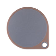KAI Round Cutting Board 2-Piece Set, Gray (S 25 cm & M 30 cm), Round Cutting Board 2-Piece Set, Gray (S 25 cm & M 30 cm) 350 x 300 x 10 mm, 540 g, Made in Taiwan, 35 x 30 x 1 cm and 540 g, Gray