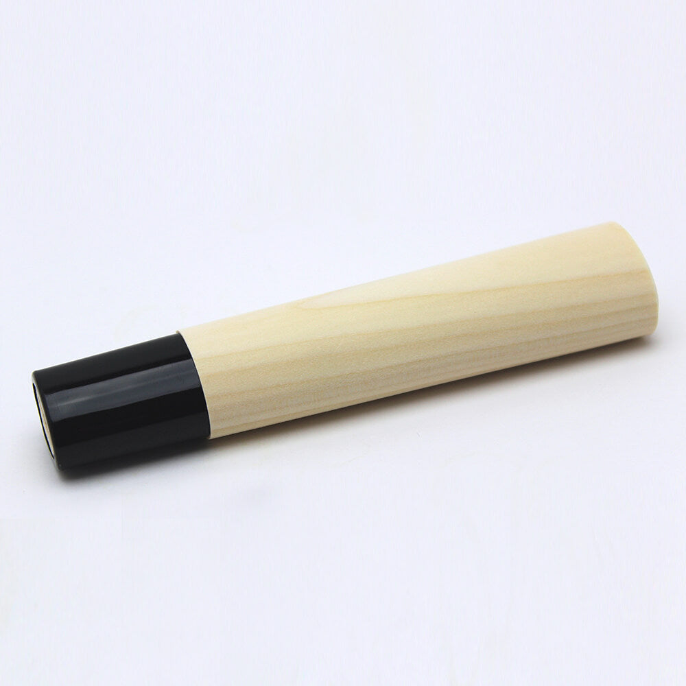 KAI Japanese Knife Handle for Nakiri, Japanese Knife Handle for Nakiri 125 x 28 x 22 mm, 26 g, Made in Japan, 12.5 x 2.8 x 2.2 cm and 26 g, Standard