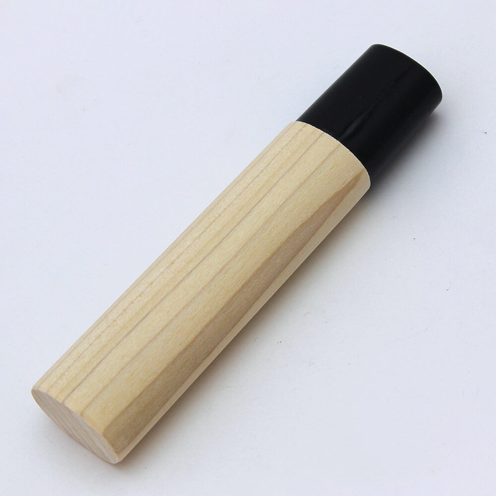KAI Deba Knife Replacement Handle 135 mm, Deba Knife Replacement Handle 135 mm 115 x 25 x 15 mm, 26 g, Made in Japan, 11.5 x 2.5 x 1.5 cm and 26 g, Standard