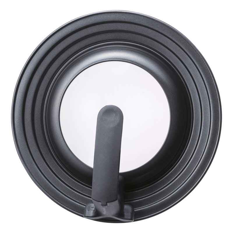 KAI Frying Pan Cover 18-22cm with Stand, Frying Pan Cover 18-22cm with Stand 235 x 235 x 80 mm, 318 g, Made in China, 23.5 x 23.5 x 8 cm and 318 g, Standard