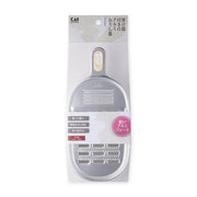 KAI Aluminum Grater with Dish, Aluminum Grater with Dish 210 x 100 x 40 mm, 91 g, Made in Japan, 21 x 10 x 4 cm and 91 g, Standard