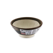 Small Porcelain Mortar 15 cm for Grinding Food, 145 x 145 x 63 mm, about 359 g, Silicone Non-Slip Part Rated to 100 C, Made in Japan