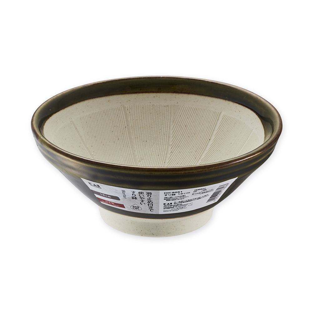KAI Mortar 18cm, Mortar 18cm 175 x 175 x 75 mm, 605 g, Made in Japan, 17.5 x 17.5 x 7.5 cm and 605 g, Standard