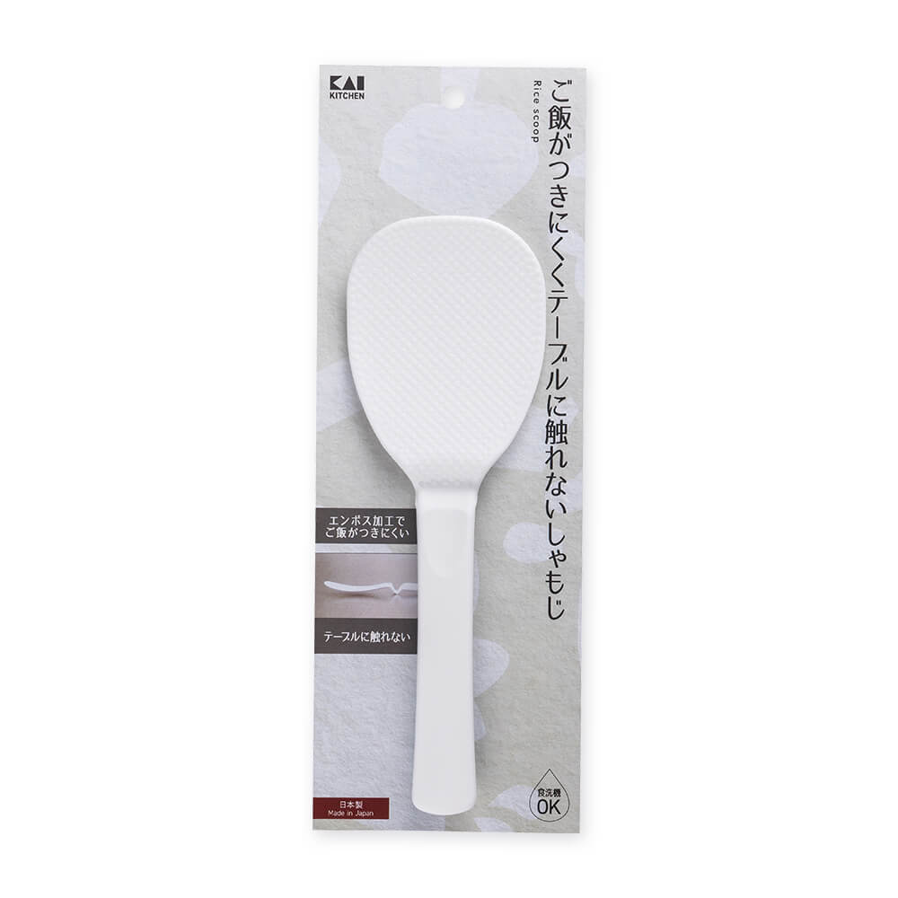 KAI Rice Paddle 21cm, Rice Paddle 21cm 210 x 70 x 18 mm, 38 g, Made in Japan, 21 x 7 x 1.8 cm and 38 g, Standard