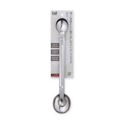 KAI Stainless Steel Long Measuring Spoon Set, Stainless Steel Long Measuring Spoon Set 253 x 48 x 18 mm, 70 g, Made in Japan, 25.3 x 4.8 x 1.8 cm and 70 g, Standard