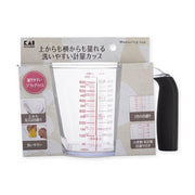 KAI Easy-Wash Measuring-Cup 600-ml — Top-Reading AS-Resin Japan-Made