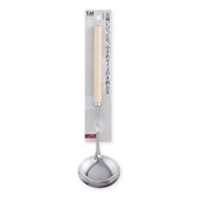 KAI Wood-Handle Tabletop Ladle, Wood-Handle Tabletop Ladle 235 x 62 x 55 mm, 35 g, Made in Japan, 23.5 x 6.2 x 5.5 cm and 35 g, Standard