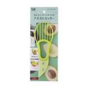 KAI Avocado Cutter, Avocado Cutter 180 x 60 x 14 mm, 50 g, Made in Japan, 18 x 6 x 1.4 cm and 50 g, Standard
