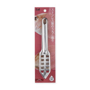 KAI Stainless Steel Fish Scaler, Stainless Steel Fish Scaler 195 x 35 x 25 mm, 65 g, Made in Japan, 19.5 x 3.5 x 2.5 cm and 65 g, Standard