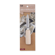 KAI Oyster and Clam Knife, Oyster and Clam Knife 155 x 37 x 28 mm, 59 g, Made in Japan, 15.5 x 3.7 x 2.8 cm and 59 g, Standard