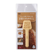 KAI Measuring Miso Strainer, Measuring Miso Strainer 148 x 50 x 28 mm, 35 g, Made in Japan, 14.8 x 5 x 2.8 cm and 35 g, Standard