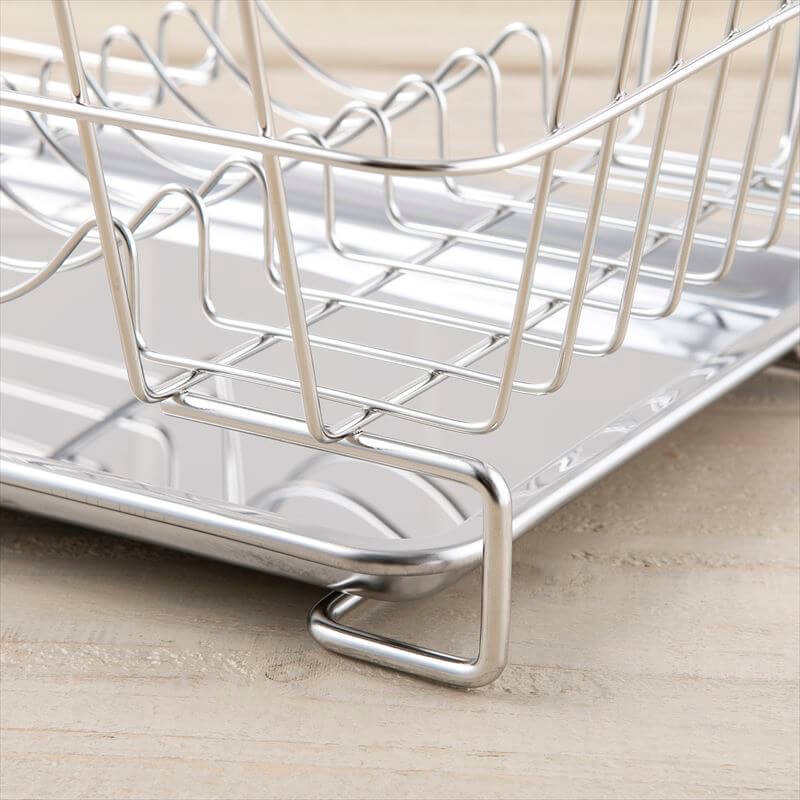 KAI NEW COOKDAY Dish Drying Basket (Slim), NEW COOKDAY Dish Drying Basket (Slim) 425 x 222 x 157 mm, 729 g, Made in China, 42.5 x 22.2 x 15.7 cm and 729 g, Standard