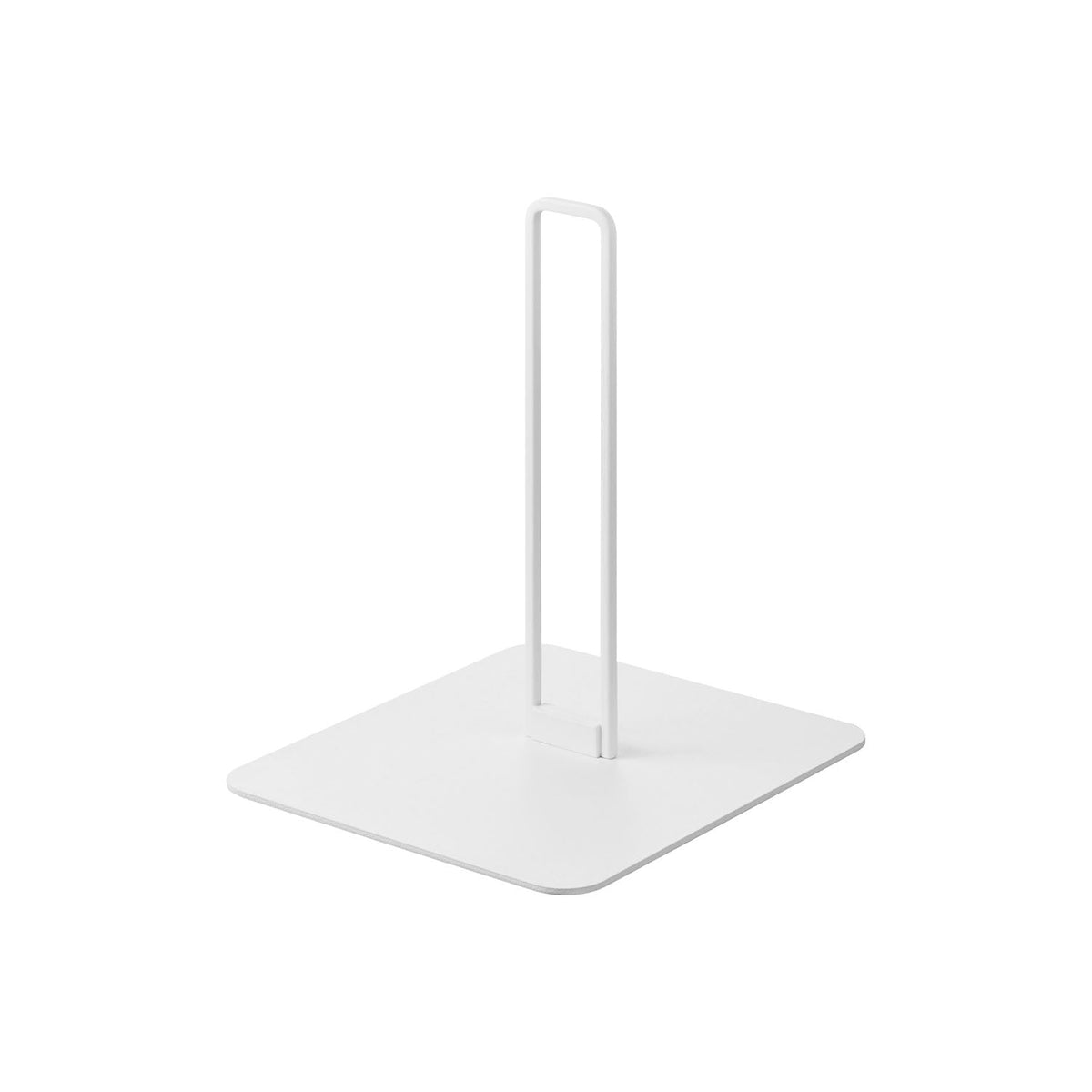 Yamazaki Nooks Pet Bottle Water Dispenser Stand S, Pet Water Bottle Stand That Sets Its Height Without Steps to Suit Your Pet and Blends Into the Room, Plain Design, Bottle Not Included, Holds 1 kg, 20 x 23 x 26 cm and 1270 g, White or Black