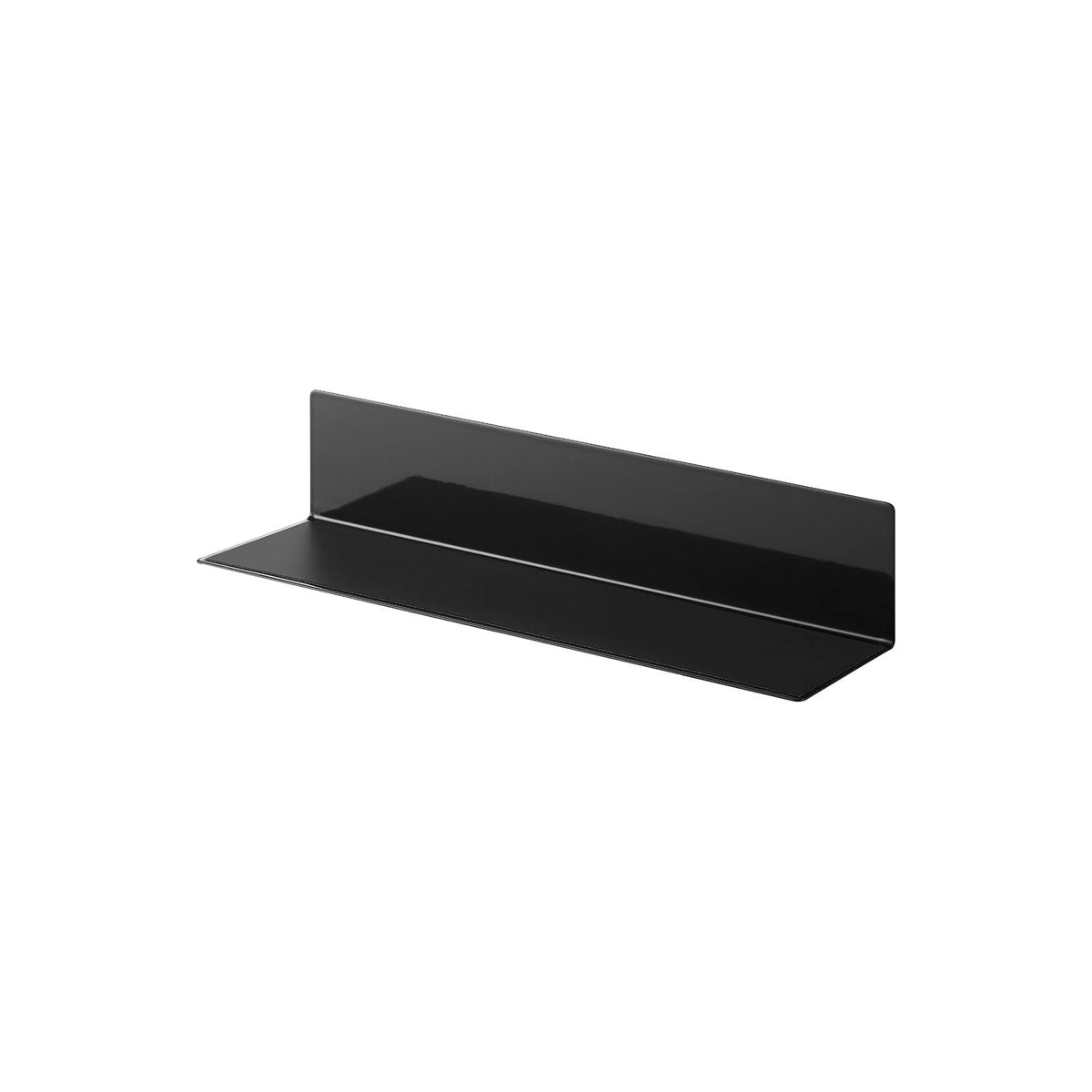 Yamazaki Tower Magnetic Kitchen Shelf S, Magnetic Kitchen Shelf S that Sticks to a Steel Wall and Holds Seasonings and Tools, Silicone Anti-Slip, Holds 3 kg, 30 x 7.2 x 6 cm and 405 g, White or Black